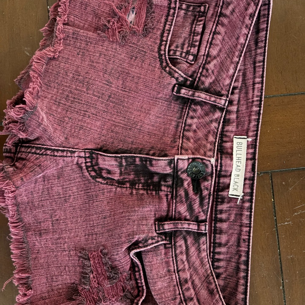 Bullhead Women's Vibrant Pink Jean Shorts